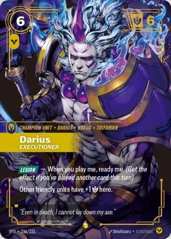 Darius, Executioner 236 de Spiritforged