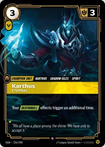 Karthus, Eternal 236 de Origins