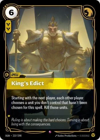 King's Edict 237 de Origins