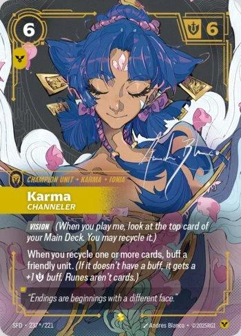 Karma, Channeler 237S de Spiritforged