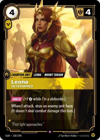 Leona, Determined 238 de Origins