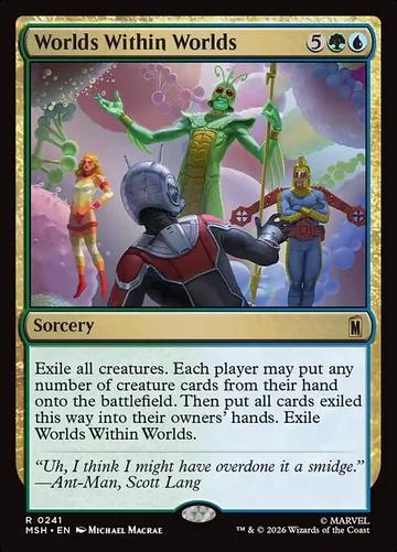 Worlds Within Worlds de Marvel Super Heroes