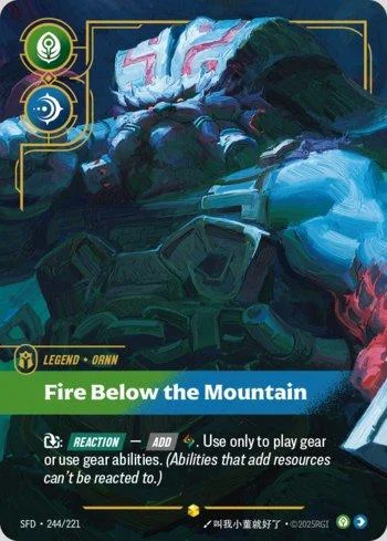 Ornn, Fire Below the Mountain de Spiritforged