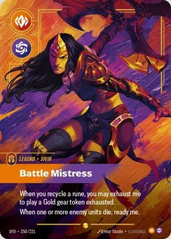 Sivir, Battle Mistress 250 de Spiritforged