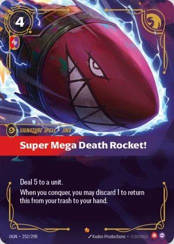 Super Mega Death Rocket! 252 de Origins