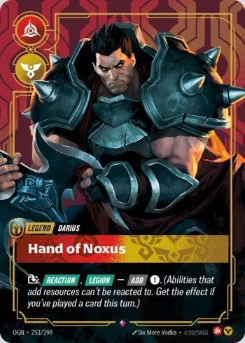 Darius, Hand of Noxus 253 de Origins