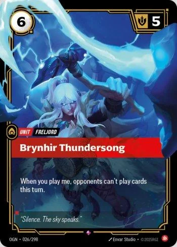 Brynhir Thundersong 26 de Origins