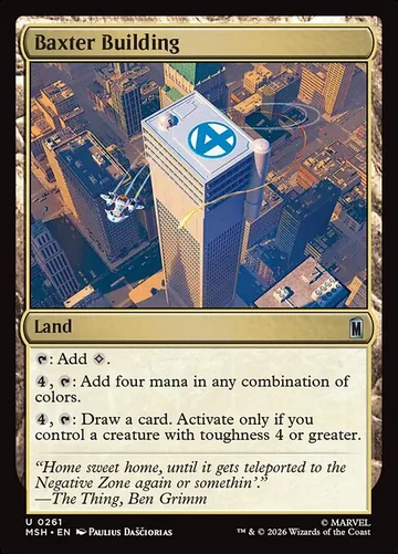 Baxter Building de Marvel Super Heroes