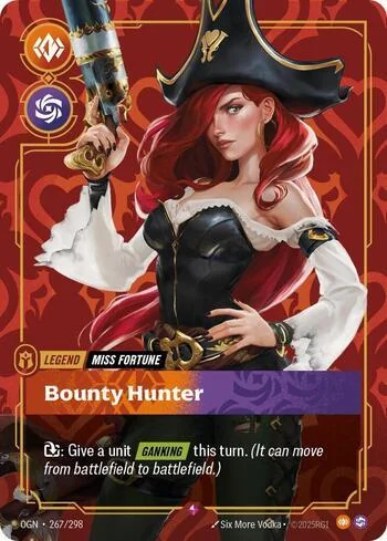 Miss Fortune, Bounty Hunter 267 de Origins