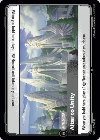 Altar to Unity 275 de Origins