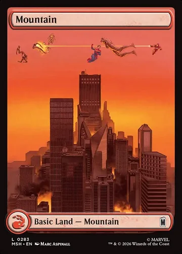 Mountain de Marvel Super Heroes