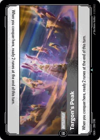 Targon's Peak 289 de Origins