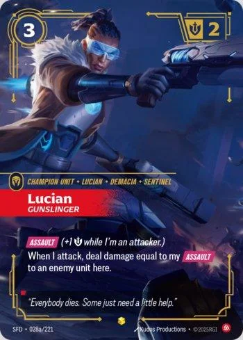 Lucian, Gunslinger 28A de Spiritforged