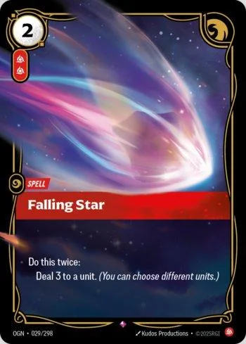 Falling Star 29 de Origins