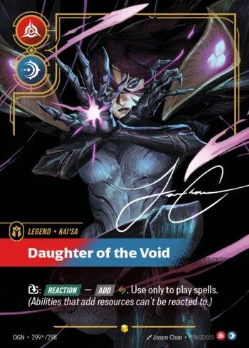 Kai'Sa, Daughter of the Void de Origins