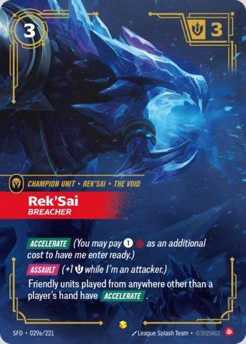 Rek'Sai, Breacher 29A de Spiritforged