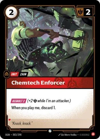 Chemtech Enforcer 3 de Origins