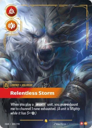 Volibear, Relentless Storm 300 de Origins