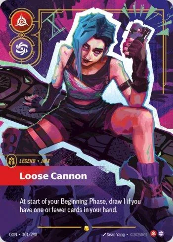 Jinx, Loose Cannon 301 de Origins