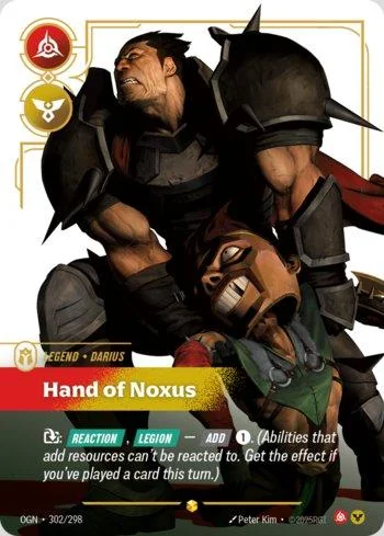 Darius, Hand of Noxus 302 de Origins