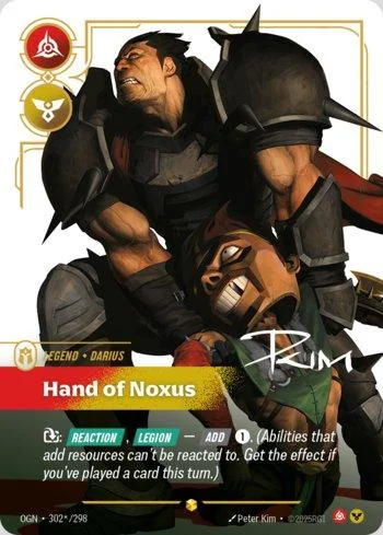 Darius, Hand of Noxus 302S de Origins