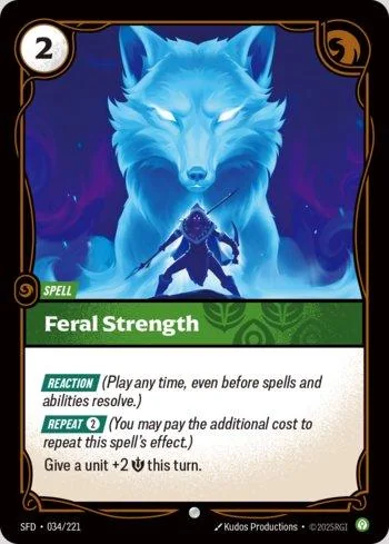Feral Strength 34 de Spiritforged