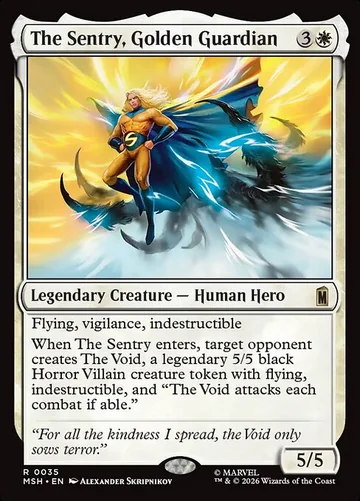 The Sentry, Golden Guardian de Marvel Super Heroes