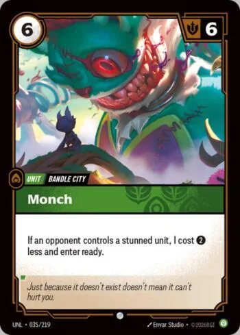Monch 35 de Riftbound Unleashed