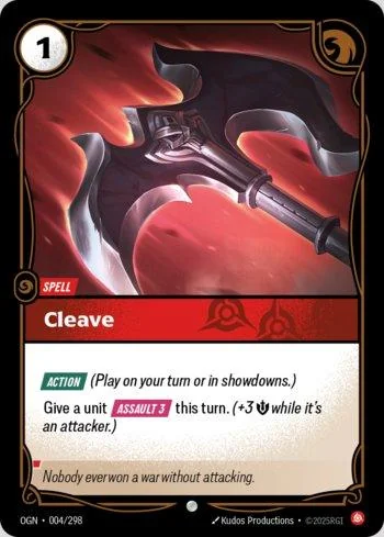 Cleave 4 de Origins