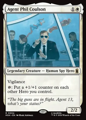 Agent Phil Coulson de Marvel Super Heroes