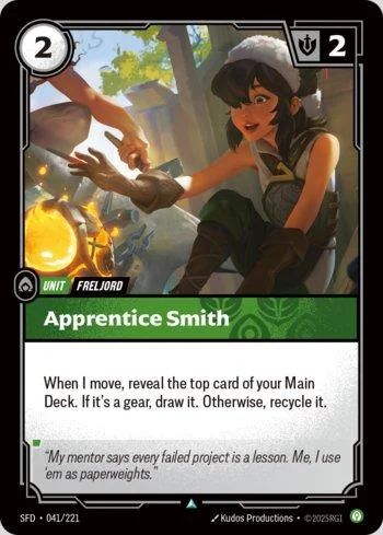 Apprentice Smith 41 de Spiritforged