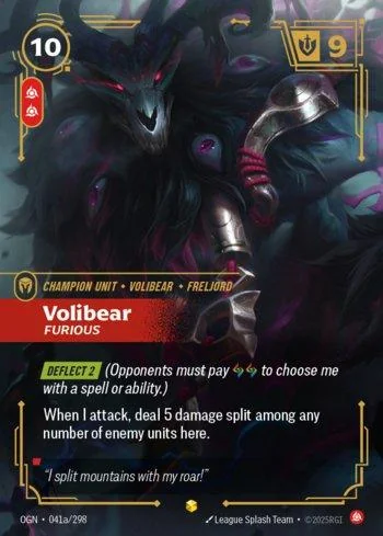 Volibear, Furious 41A de Origins