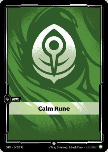 Calm Rune 42 de Origins