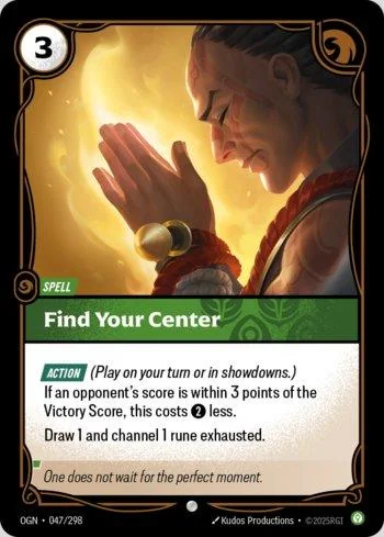Find Your Center 47 de Origins