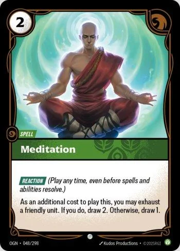 Meditation 48 de Origins