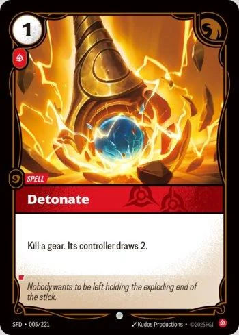 Detonate 5 de Spiritforged
