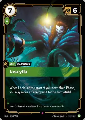 Iascylla 50 de Riftbound Unleashed