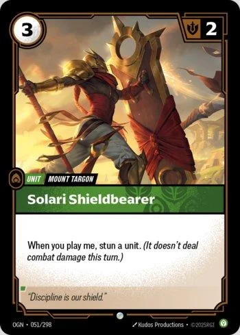 Solari Shieldbearer 51 de Origins
