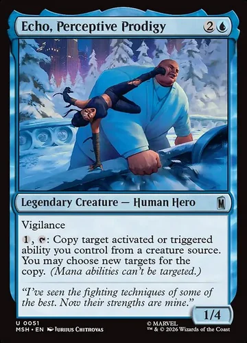 Echo, Perceptive Prodigy de Marvel Super Heroes