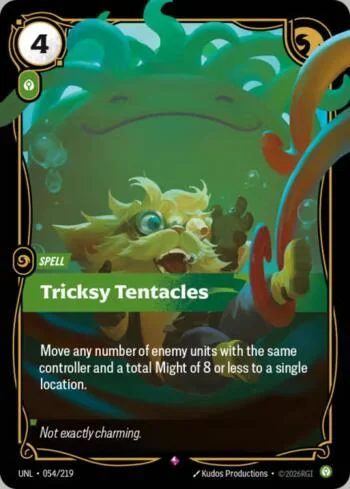 Tricksy Tentacles 54 de Riftbound Unleashed