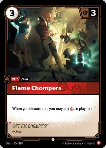Flame Chompers 6 de Origins