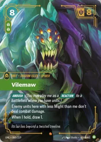 Vilemaw 60 de Riftbound Unleashed