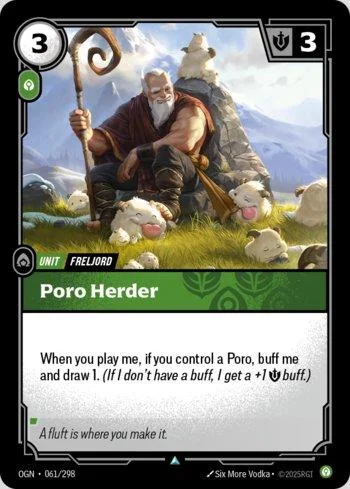 Poro Herder 61 de Origins