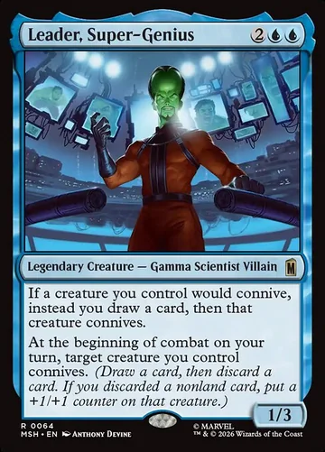 Leader, Super-Genius de Marvel Super Heroes
