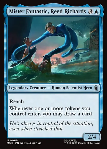 Mister Fantastic, Reed Richards de Marvel Super Heroes