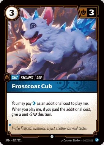 Frostcoat Cub 67 de Spiritforged