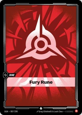 Fury Rune 7 de Origins