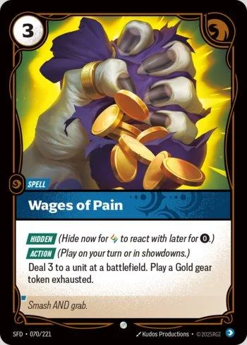 Wages of Pain 70 de Spiritforged
