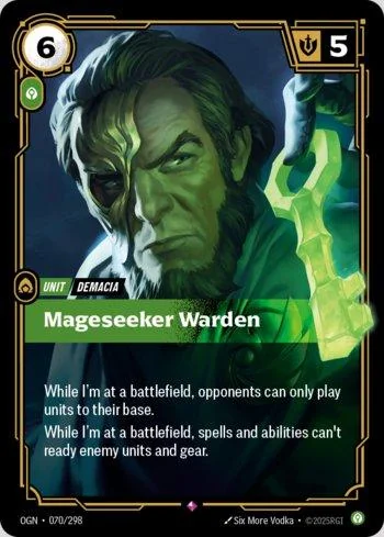 Mageseeker Warden 70 de Origins
