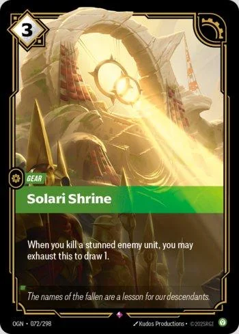 Solari Shrine 72 de Origins